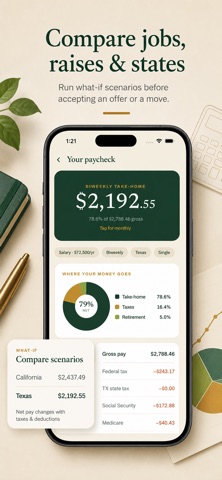 Salary Calculator: Netto iPhone screenshot
