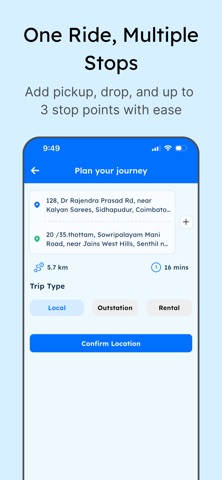 V Way Taxi: Elite Ride Booking screenshot