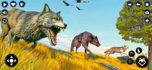 Wild Animal War 3d - Wolf Game screenshot #2 for iPhone