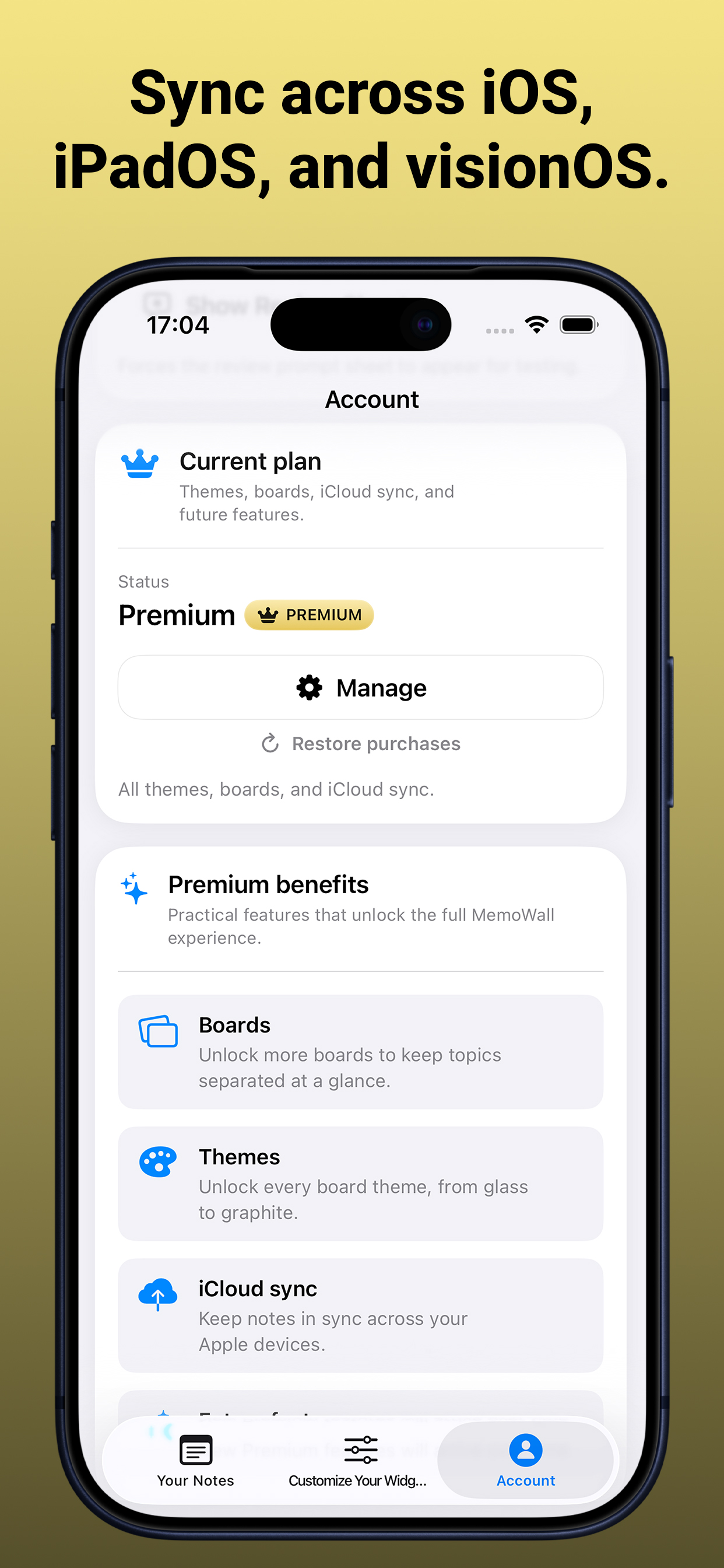 MemoWall – Notes & Widgets