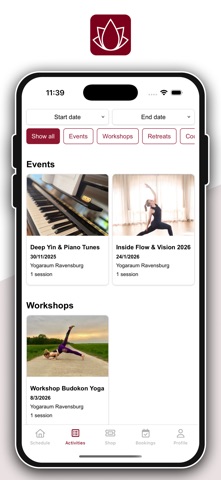 Yogaraum Ravensburg screenshot