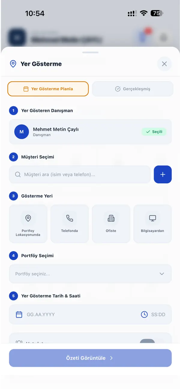 Screenshot #3 pour Arveya Emlak CRM