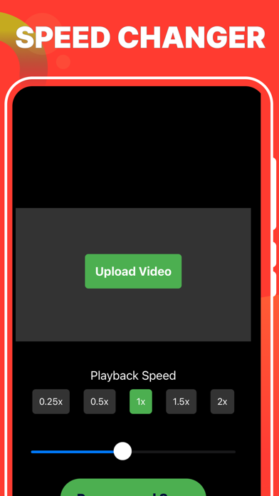 video speed changer. Screenshot