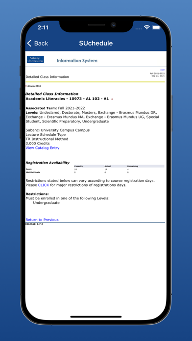 SUchedule Screenshot