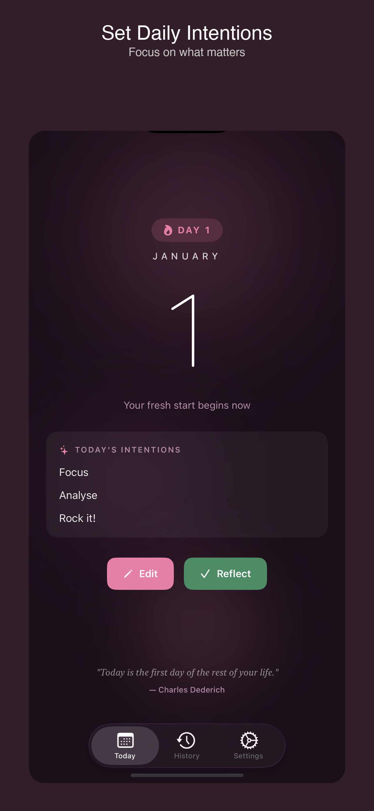 Day One - Fresh Start Daily screenshot 6