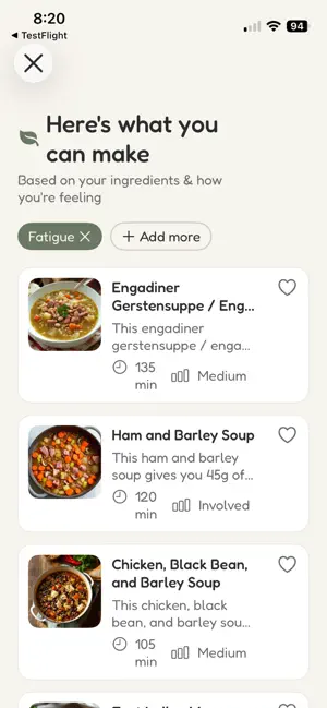 NourishUs – Cycle Nutrition screenshot 2