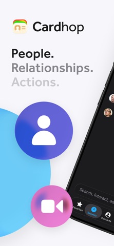 Cardhop Contacts screenshot
