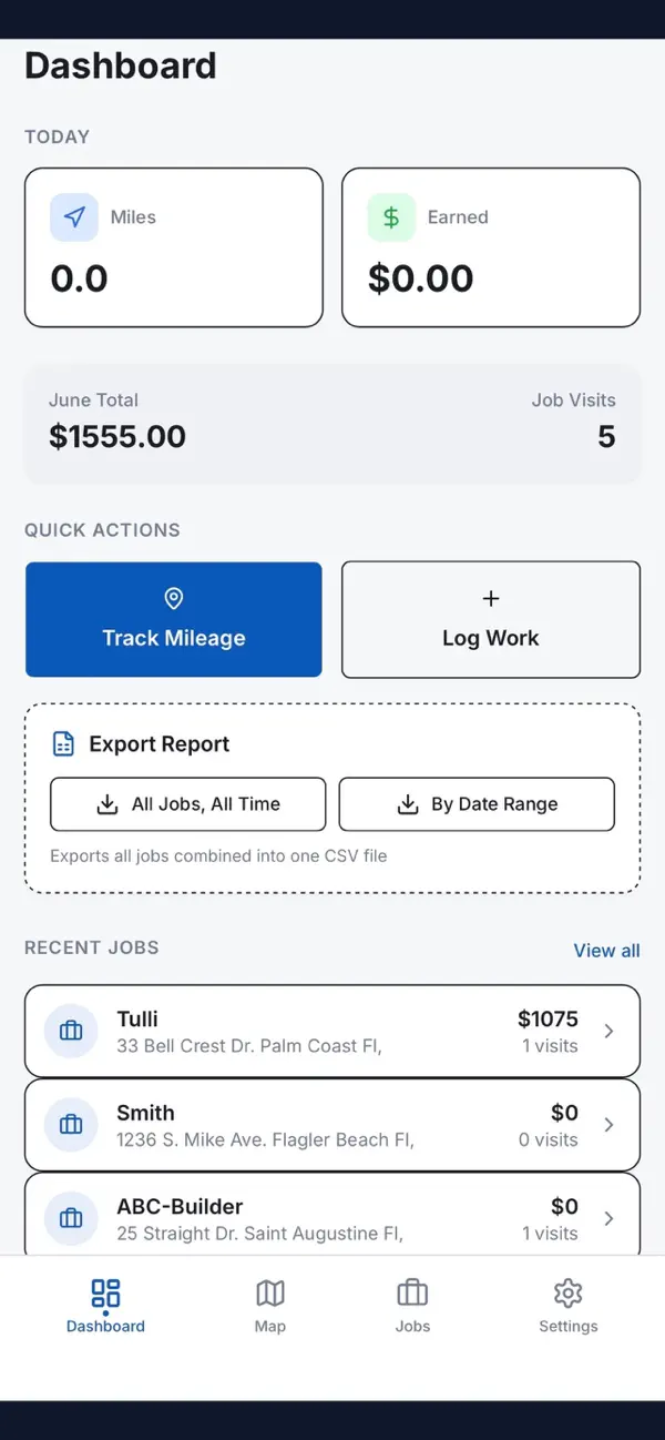 Screenshot #1 pour FieldTracker Pro