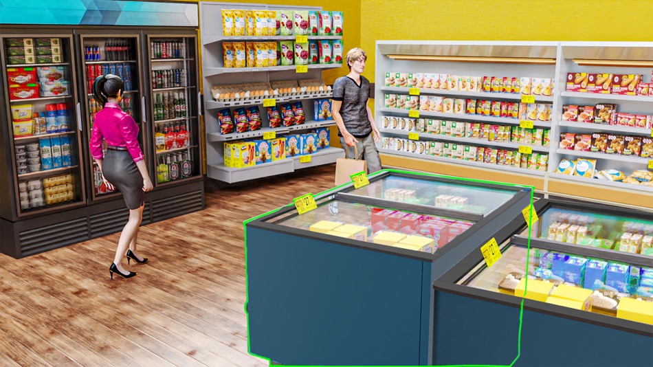 #3. Supermarket Store Grocery Game (iOS) 由: Usama Nawaz