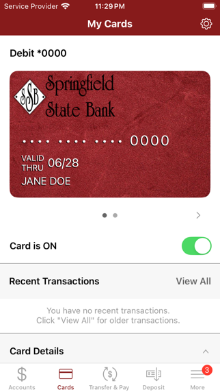 Springfield State Bank Mobile Screenshot