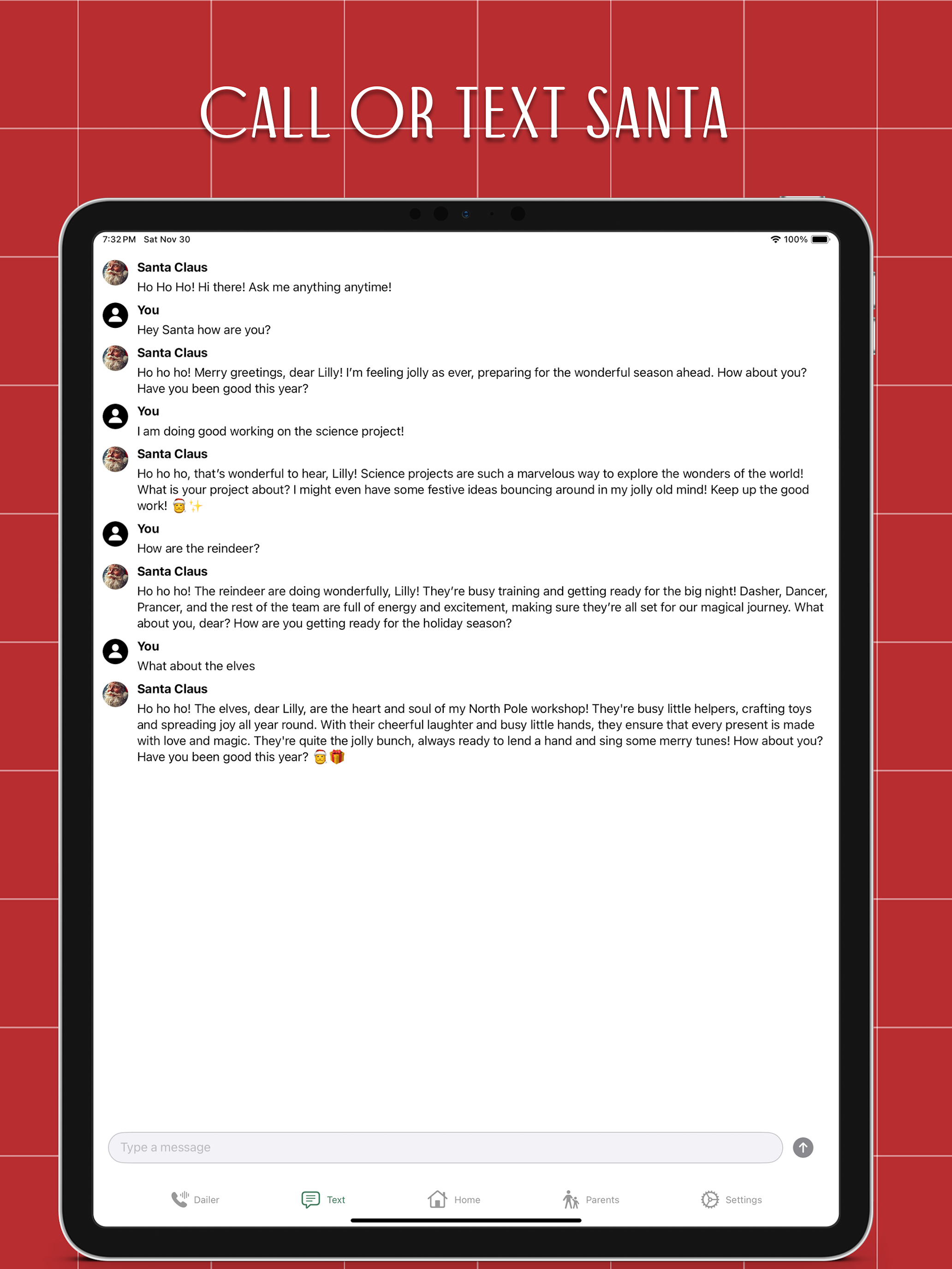 Call a Claus - AI Santa screenshot 7