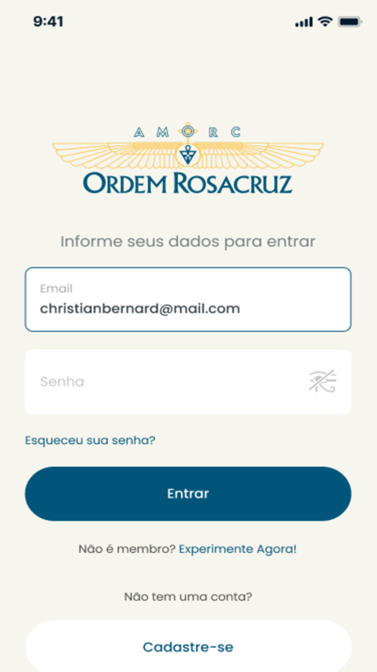 #5. Área do Afiliado (iOS) Podle: ANTIGA E MISTICA ORDEM ROSAE CRUCIS, AMORC GRANDE LOJA DA JURISDICAO DE LINGUA PORTUGUESA