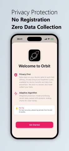 Orbit - Period Tracker Screenshot 5 of 5