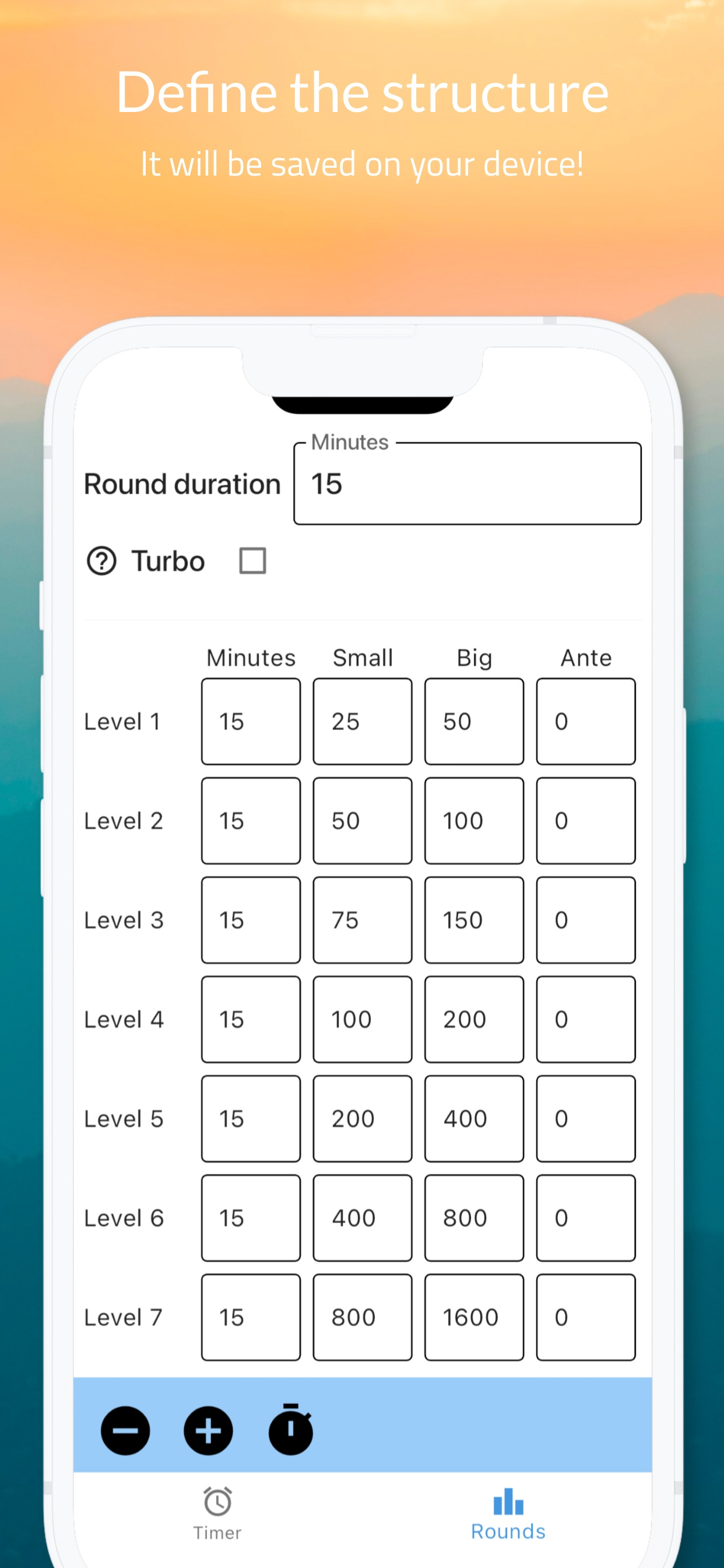 Poker Timer / Torneios