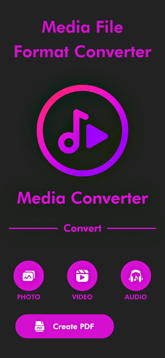 Media File Format Converter