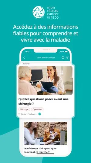 Mon Réseau Cancer screenshot 4