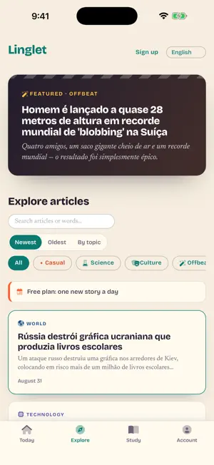 Linglet screenshot 4