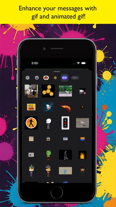 Gif Stickers . Screenshot