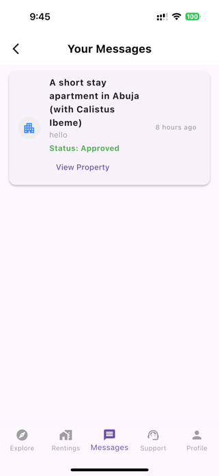 ShortRent App Screenshot 4 of 5