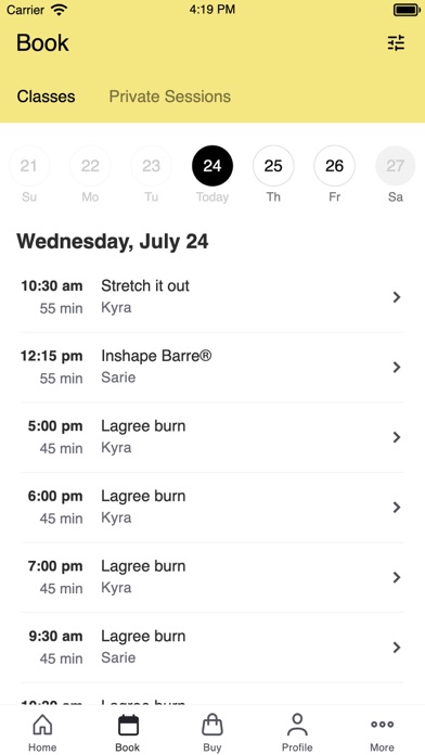 Inshape Studio Screenshot