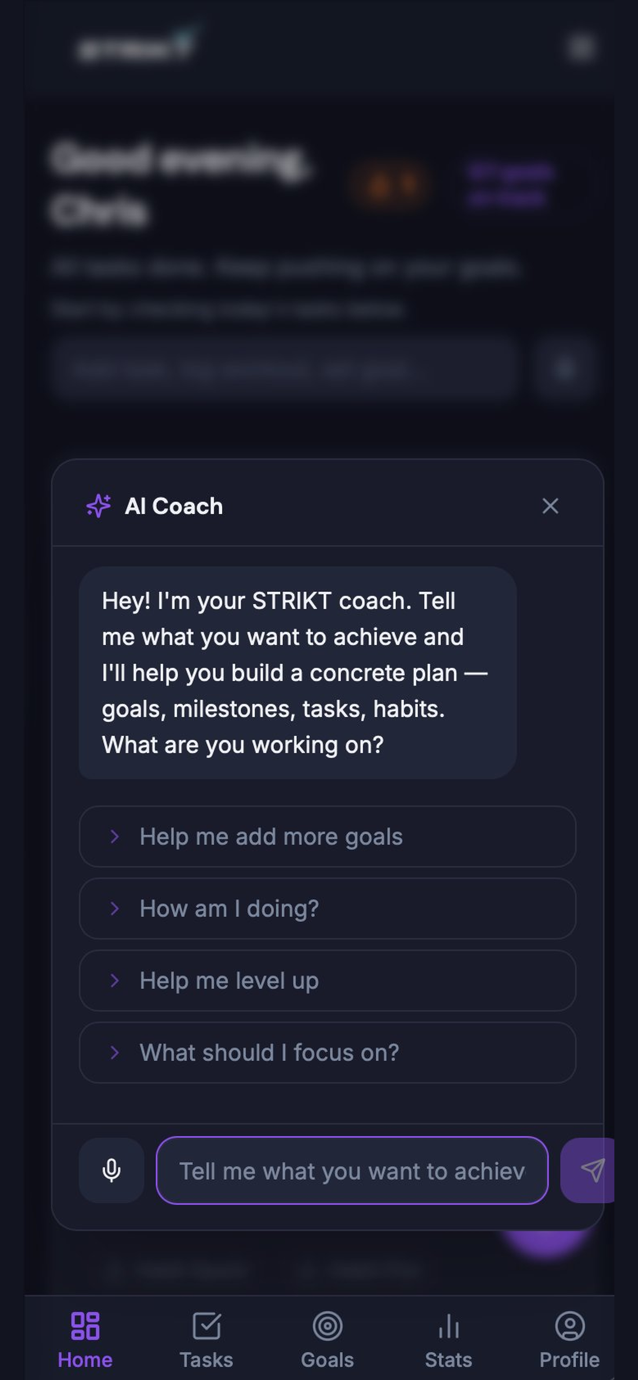STRIKT Coach screenshot 5
