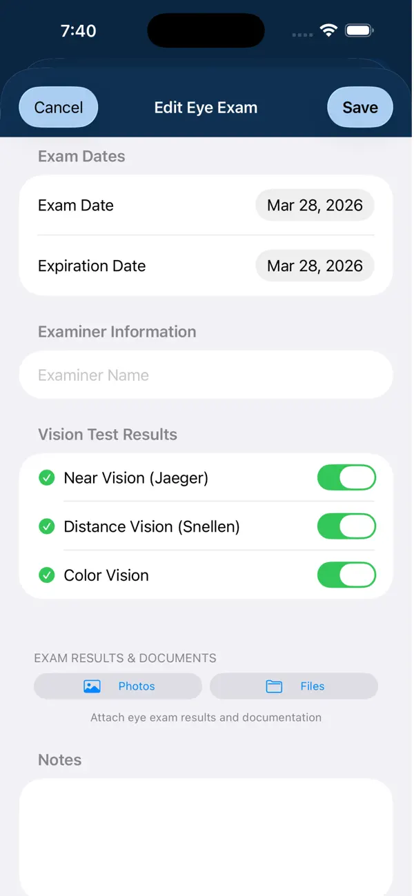 Screenshot #1 pour My Certification Tracker