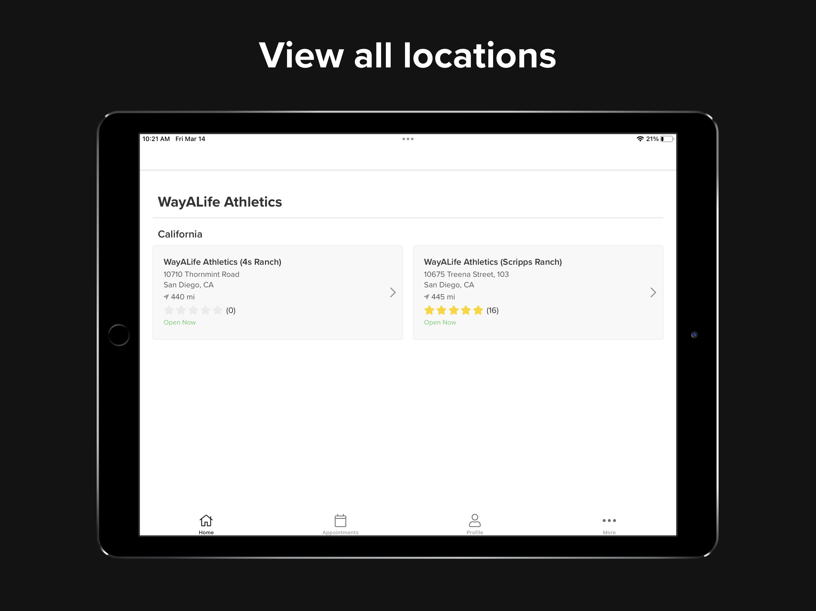 WayALife Athletics screenshot 14