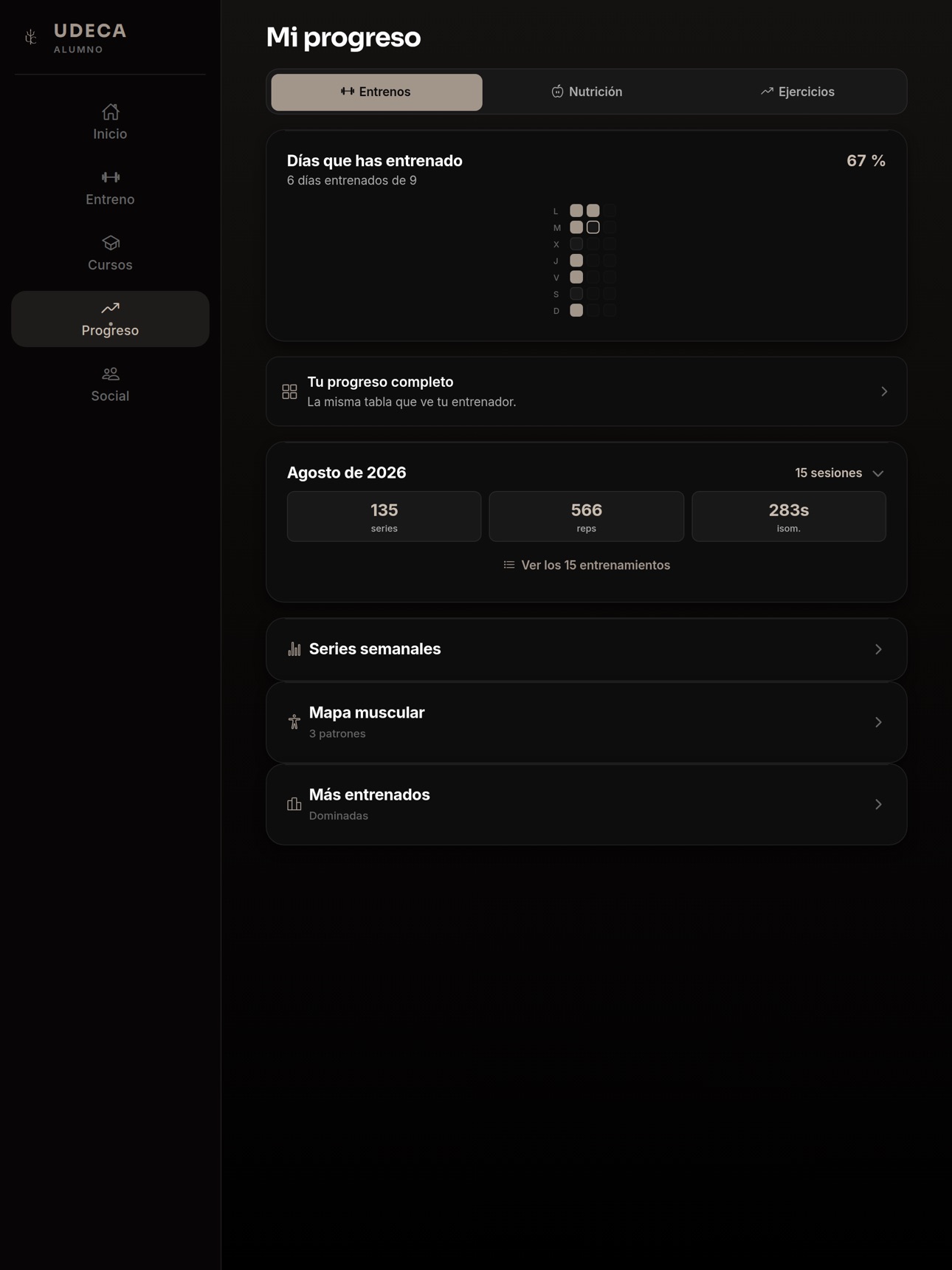 Screenshot 8 of UDECA: Entrenadores Calistenia