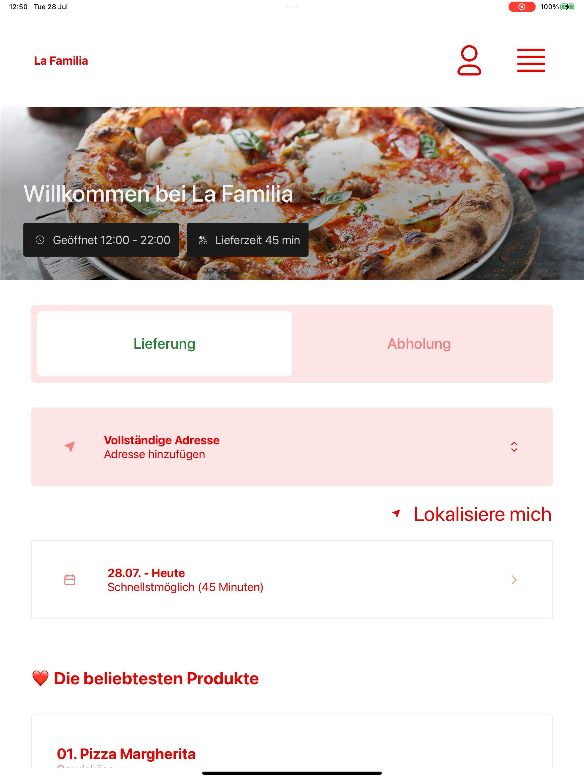 La Familia Grill & Pizzeria screenshot 13