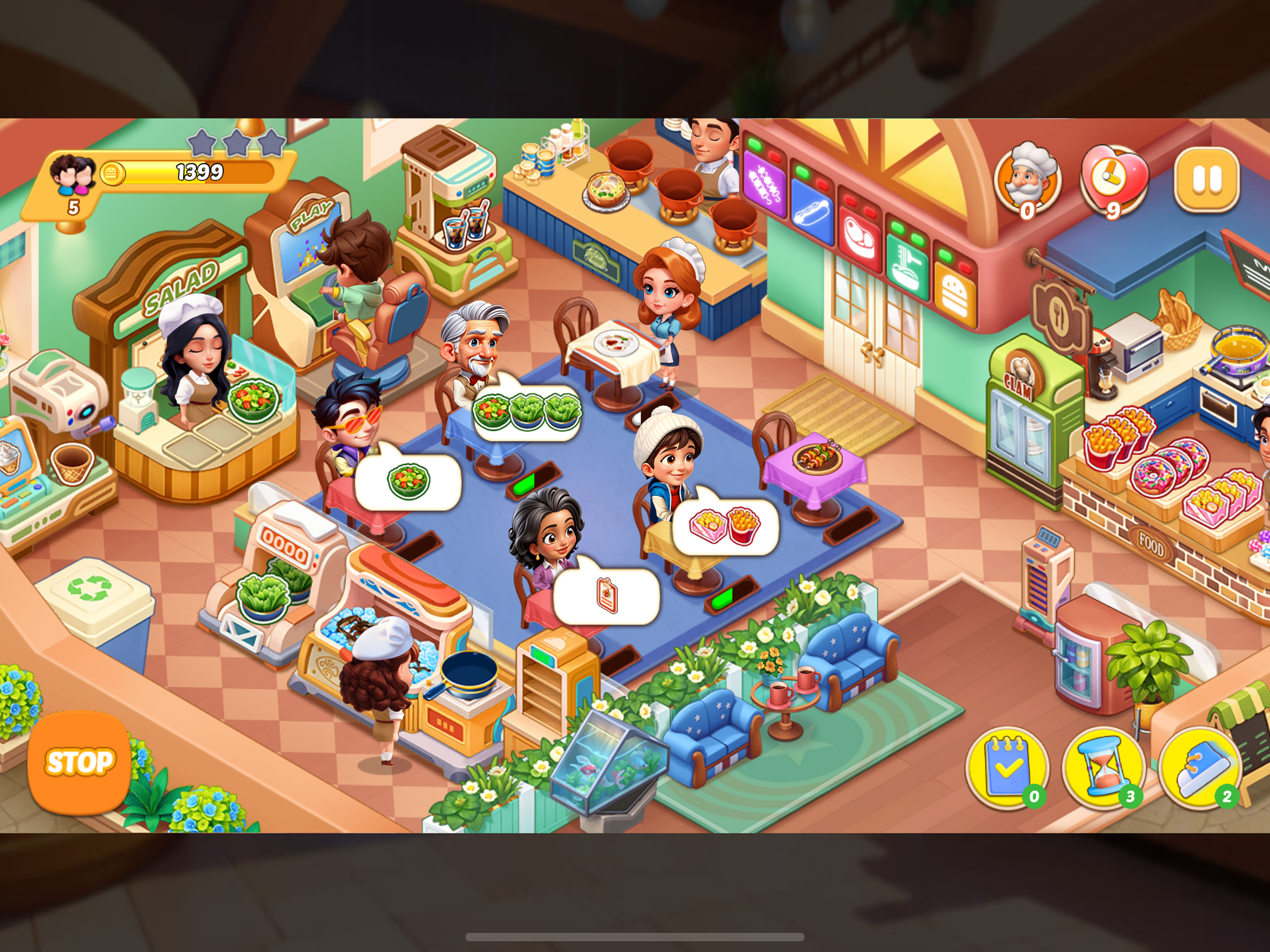 Happy Kitchen Dash screenshot 8