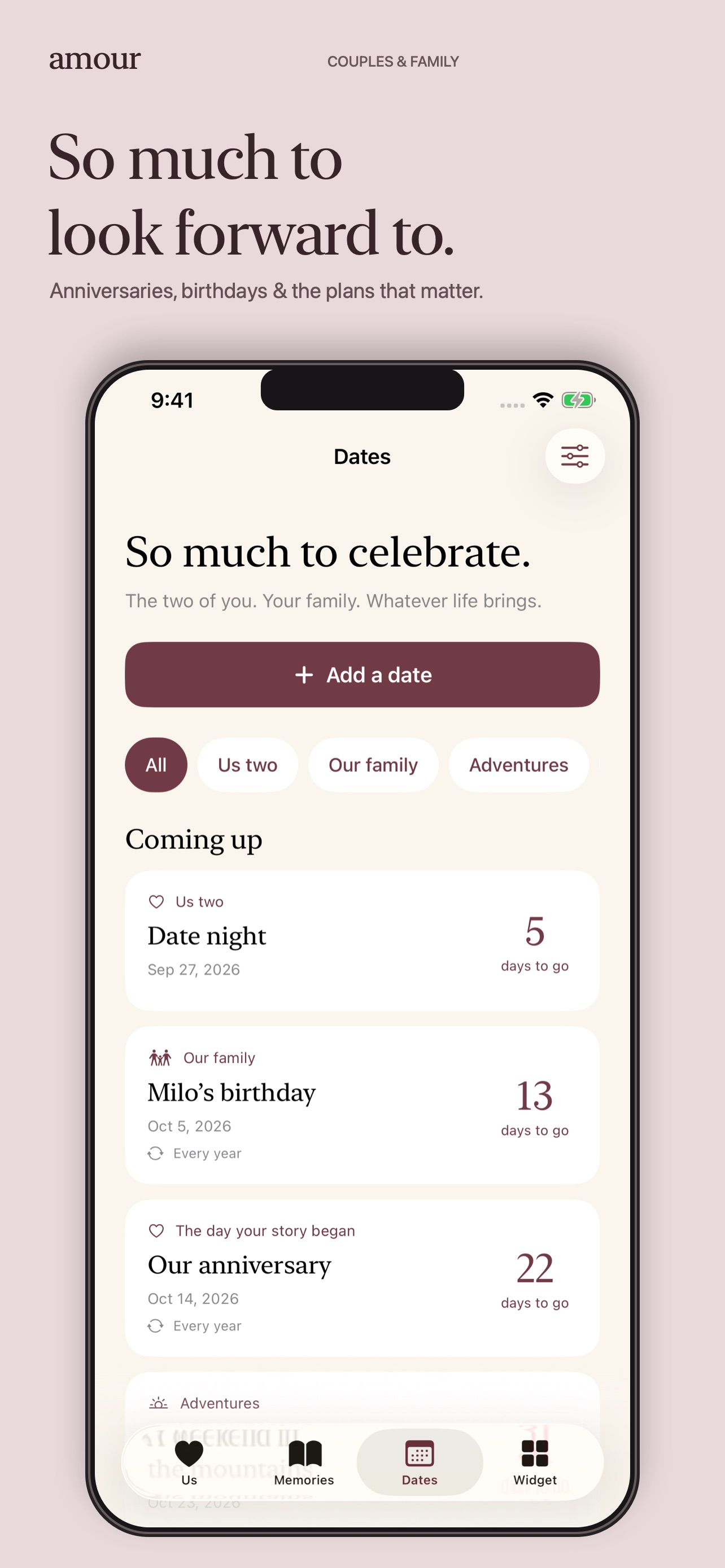 Screenshot 4 of Amour: Relationship Counter
