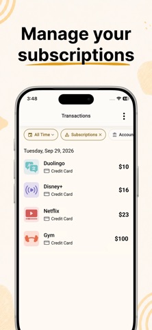 Monthly Budget Planner App Screenshot 7 of 7