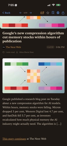 Flux News Reader Screenshot 3 of 3