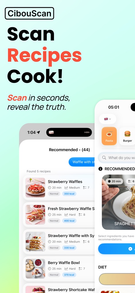 Food Scan – Slim & Recipes - Food & Drink App | MWM