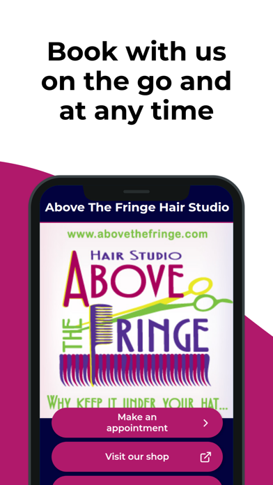 Screenshot #1 pour Above The Fringe Hair Studio