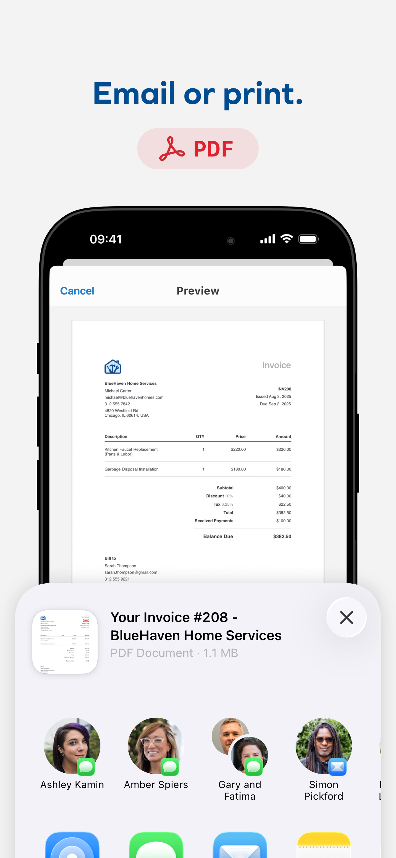 Invoice Generator: Sim Invoice screenshot 5