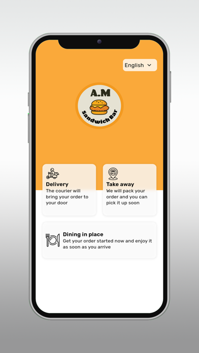 A.M Sandwich Bar Screenshot