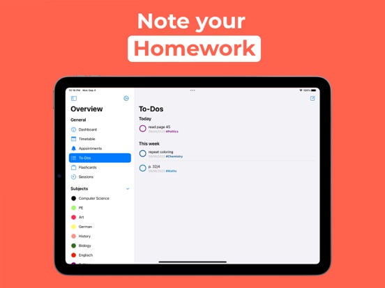 Screenshot #6 pour MySchoolManager, Schoolplanner