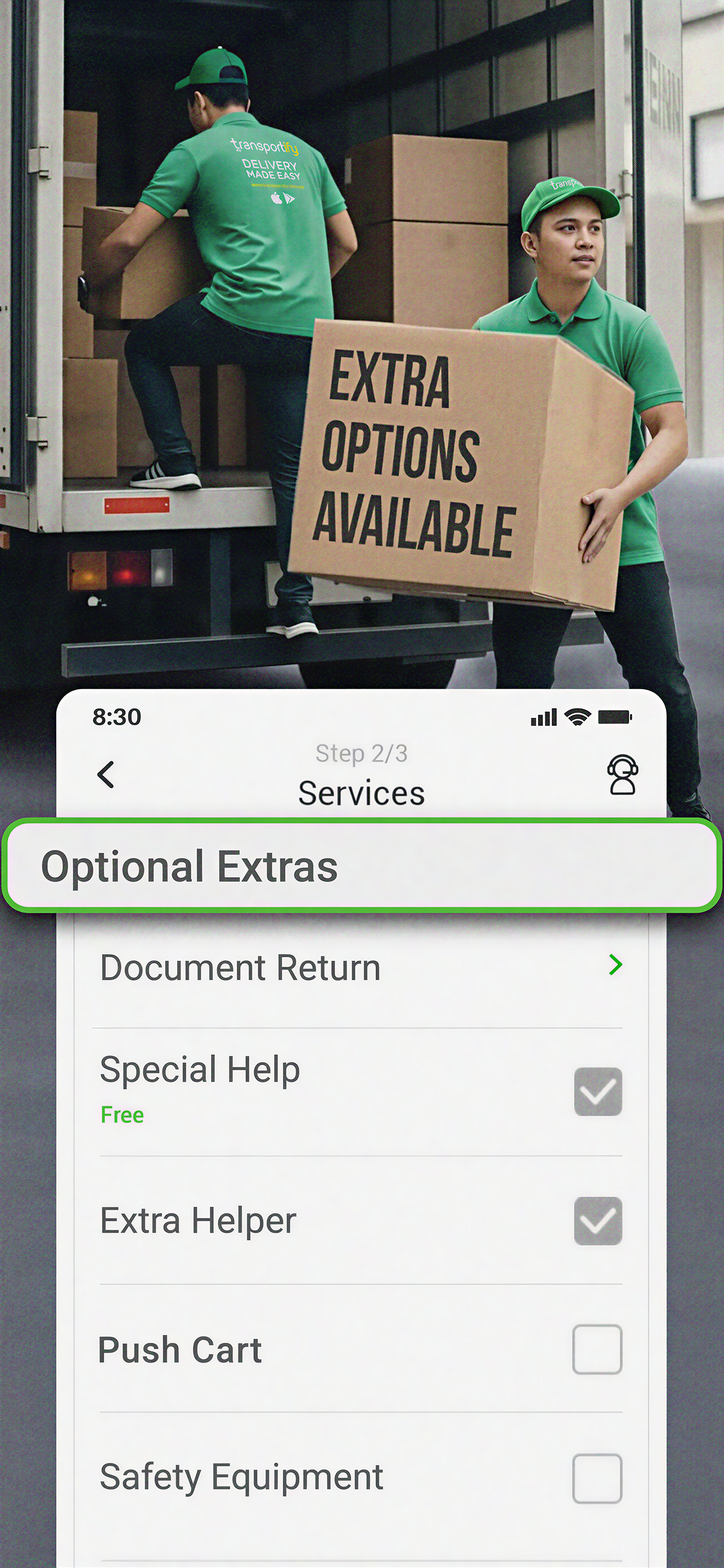 Transportify Delivery,Shipping