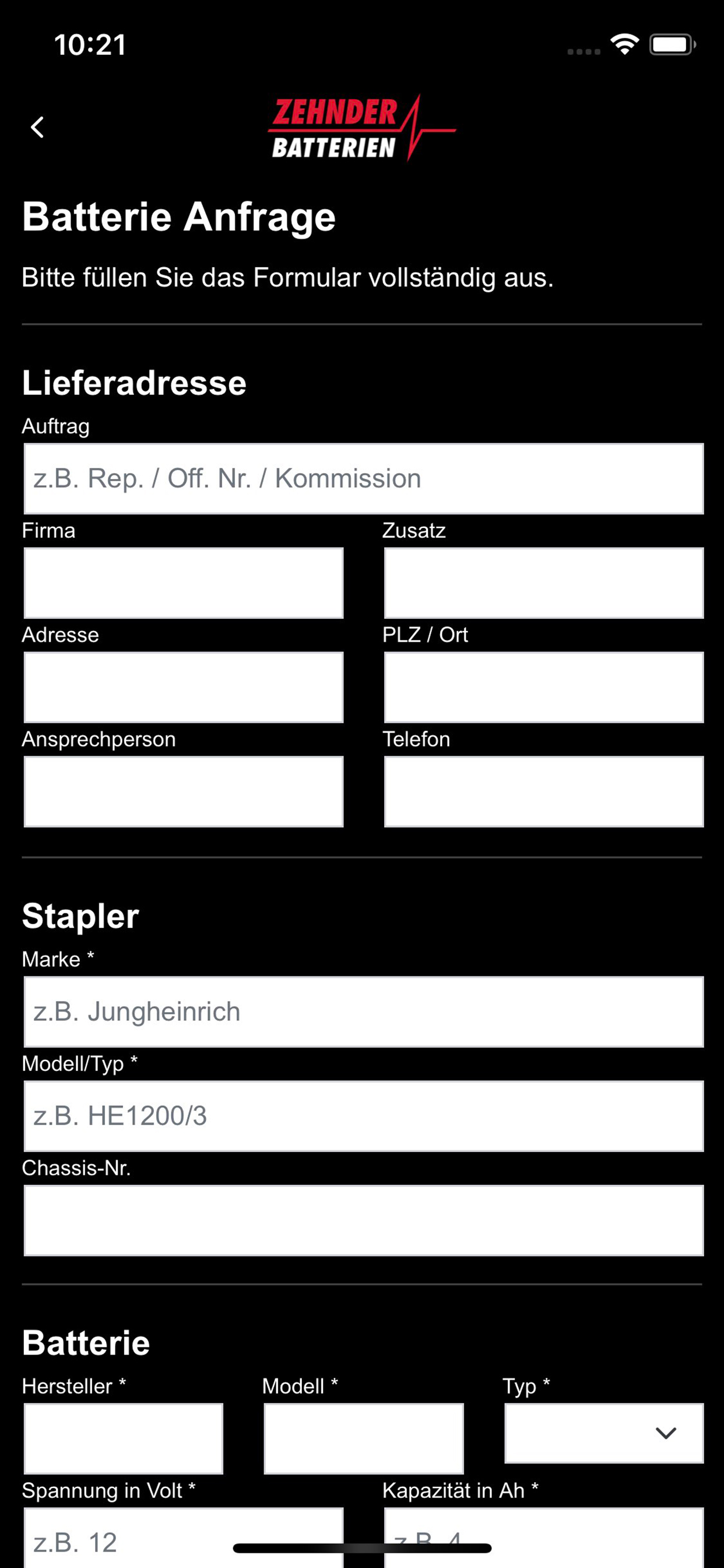Zehnder Batterien AG