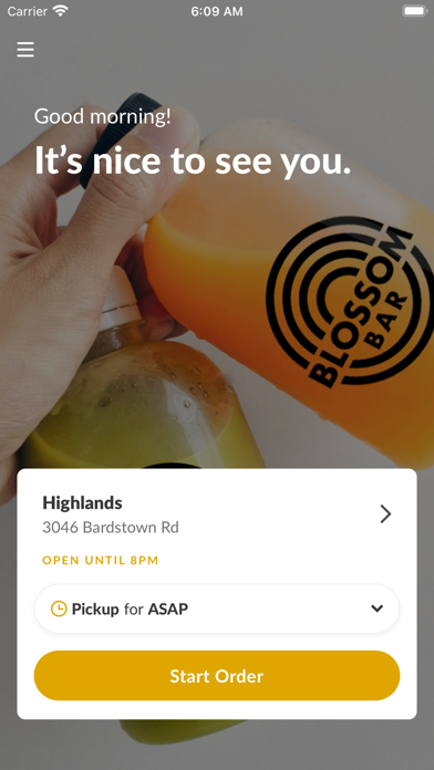 Blossom Bar Screenshot