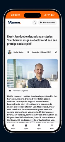 1Almere - Lokaal Nieuws iPhone screenshot 2