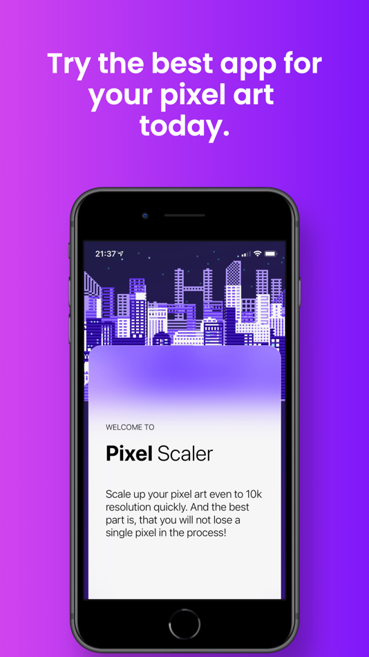 #1. Pixel Scaler (iOS) 由: LimeDeck, s. r. o.