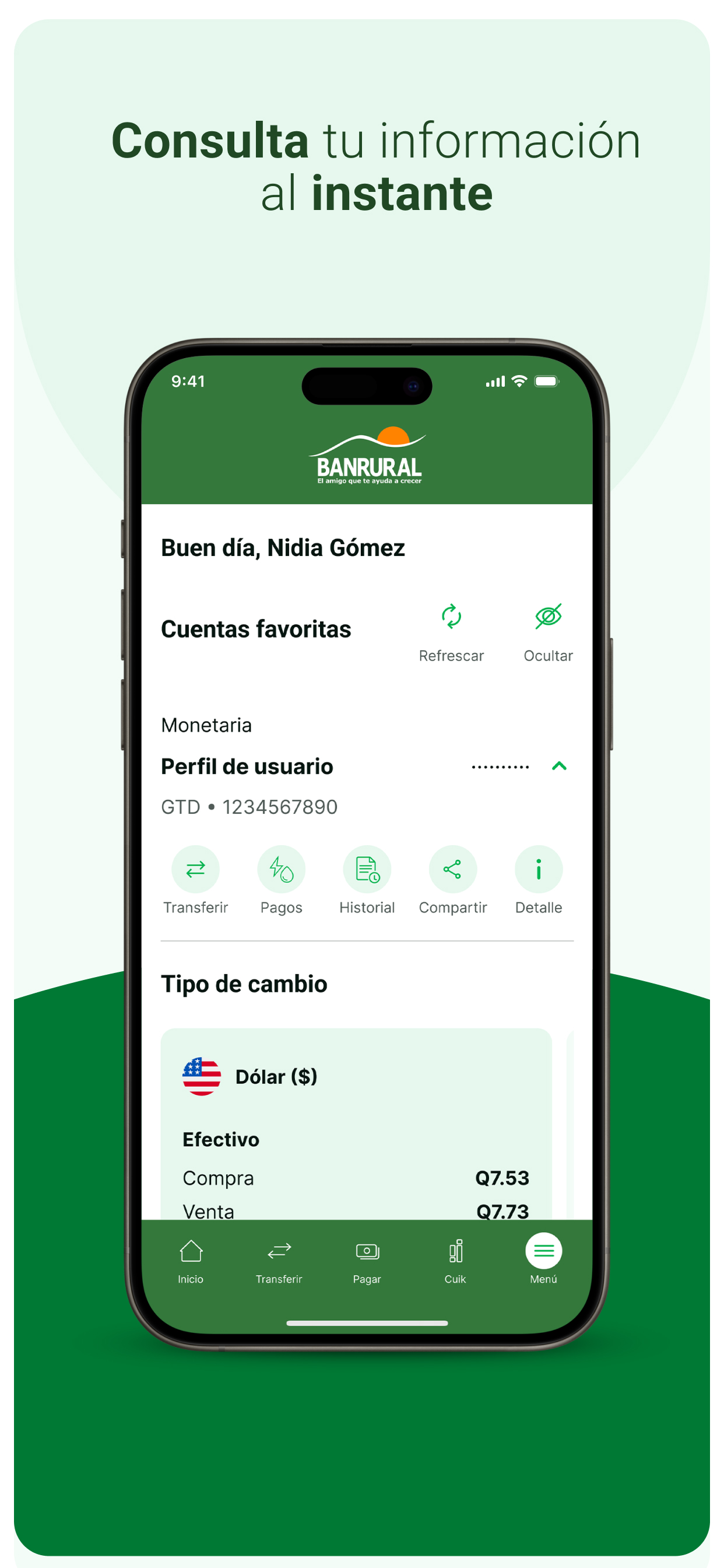 BANRURAL screenshot 3