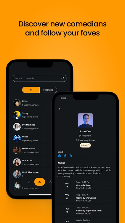 ComTour - Find Comedy Shows screenshot-4