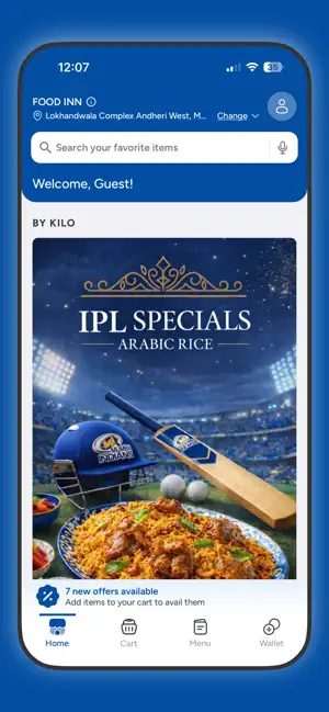 FoodInn Restaurant screenshot 1