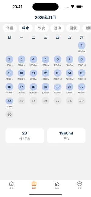 体重记录 - 早晚称一下记录体重吧 iPhone screenshot 5