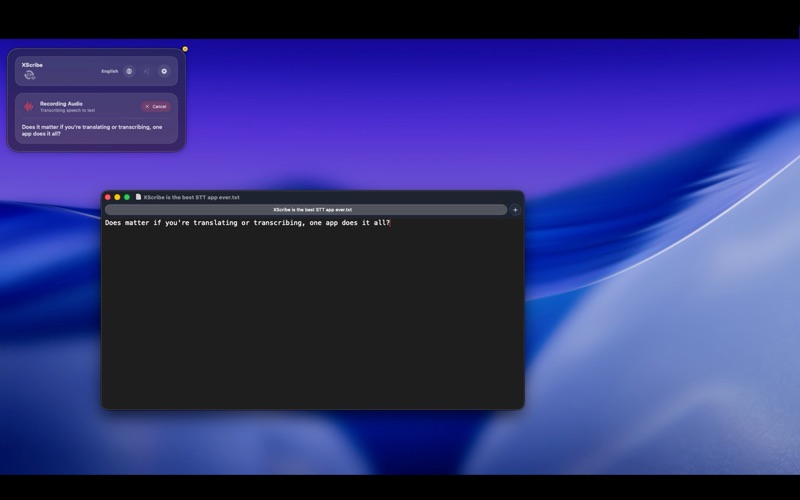 XScribe screenshot 3