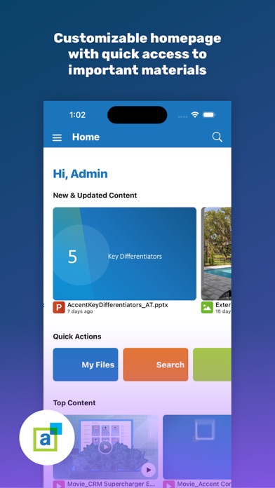 Screenshot #1 pour Accent Mobile