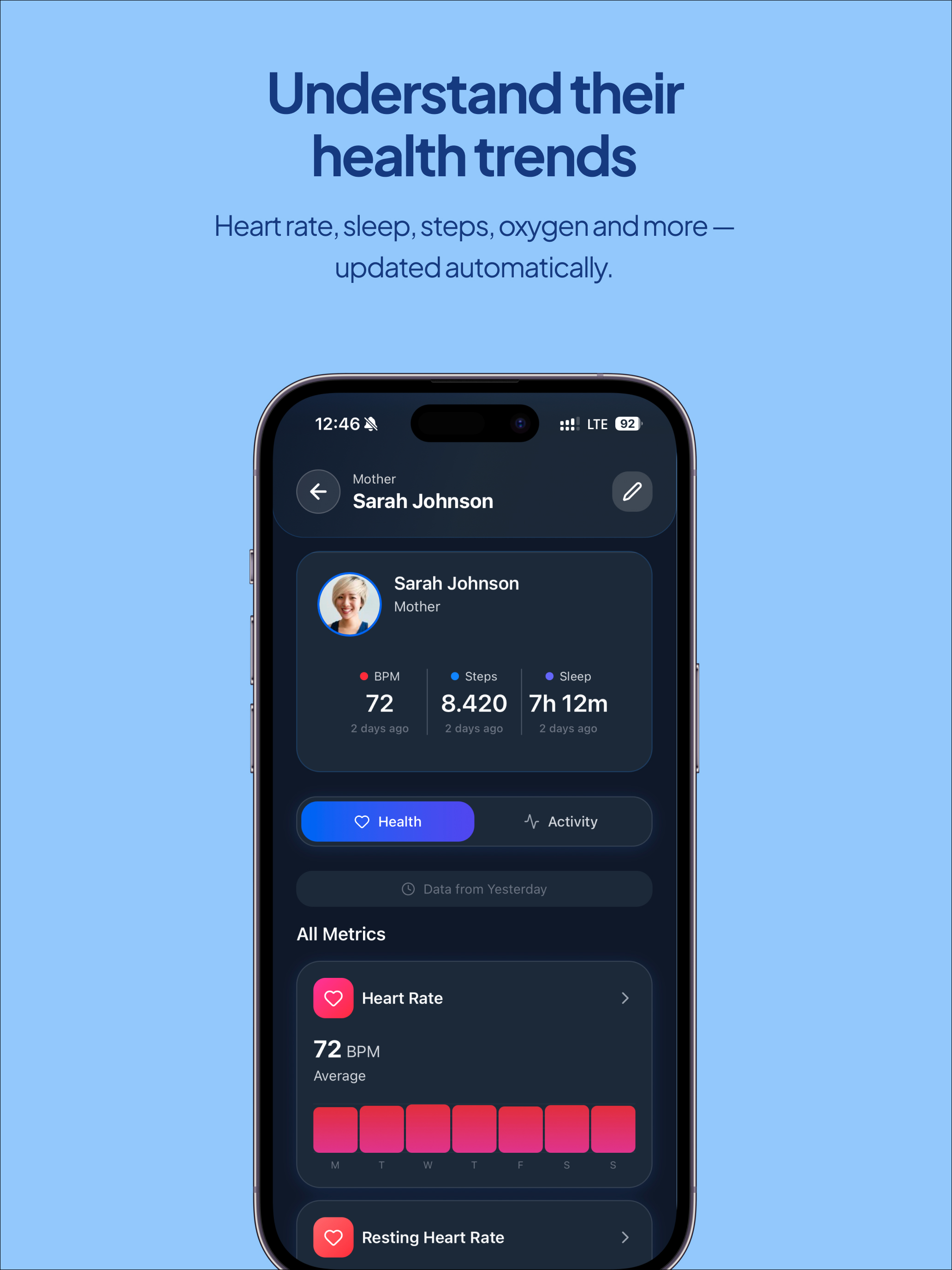 Safesense:Family Health & Find